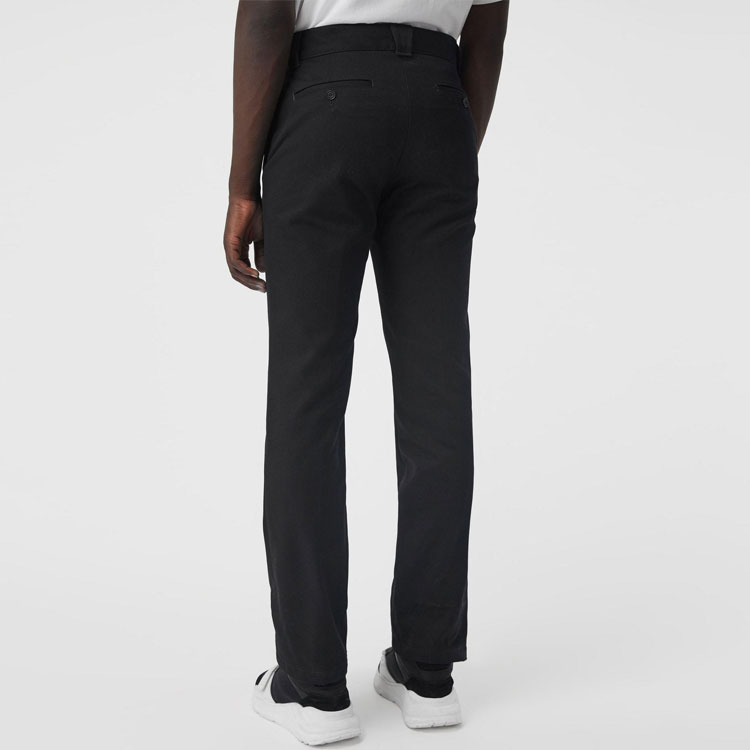 Burberry Casual Pants Men Black - POIZON
