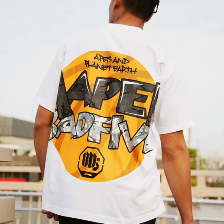 LiNing x Aape T Shirt Men's White-2