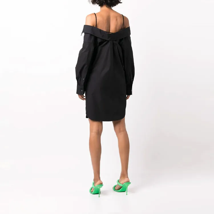 Alexander Wang Long Sleeved Dress Women's Black-2