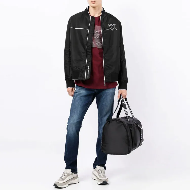 ARMANI EXCHANGEAE FW21 Jackets Coats Men's Black-1