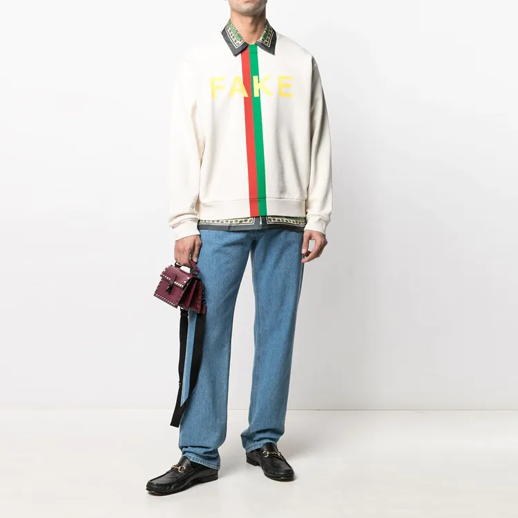 GUCCI Sweatshirts Men White-3