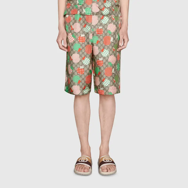 GUCCI Casual Shorts Men's Brown-3