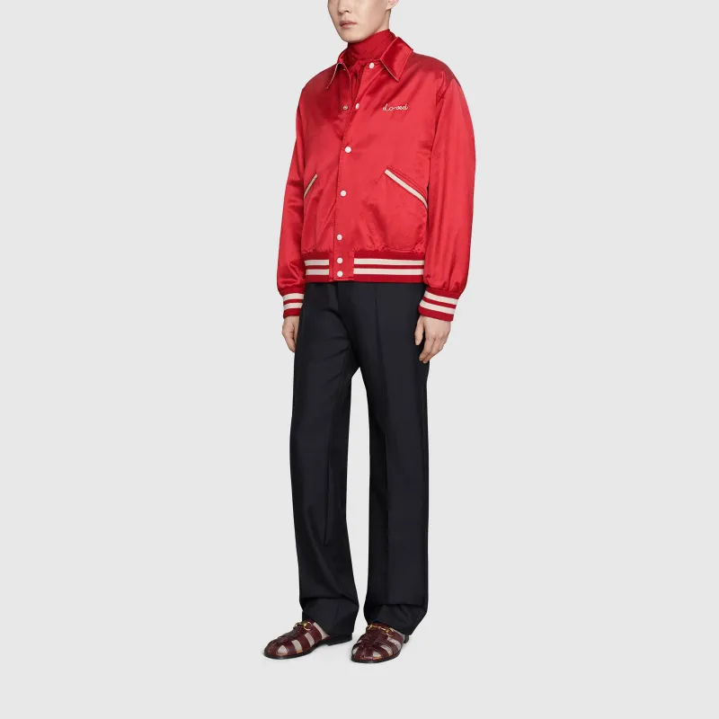 GUCCI Jackets Men Red-3