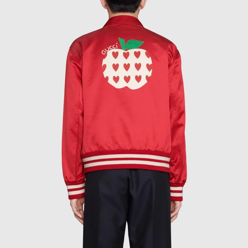 GUCCI Jackets Men Red-4