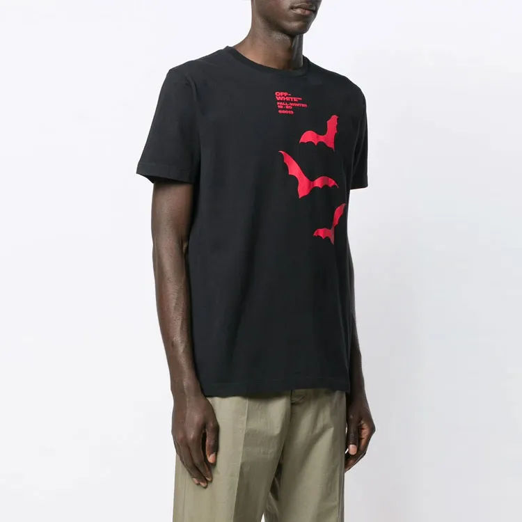 OFF WHITE FW19 T Shirt Men's Black-3