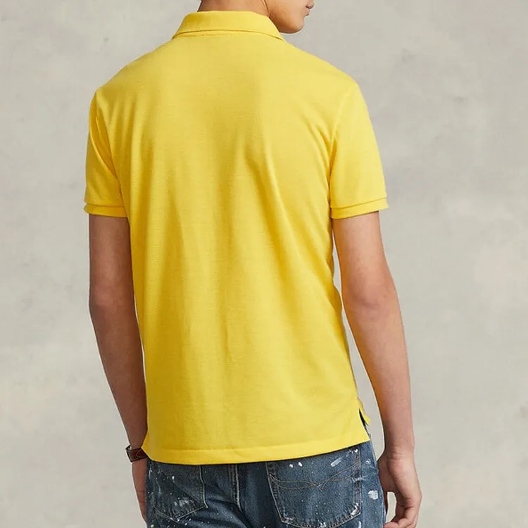 Polo Ralph Lauren Polo Shirts Men Yellow-3