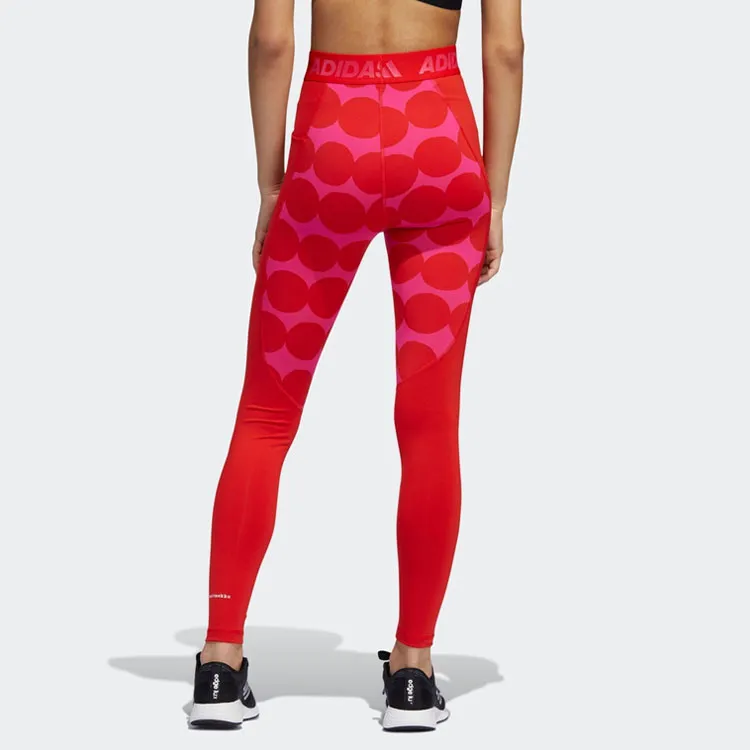 Adidas x MARIMEKKO Athletic Trousers Women's Red-1