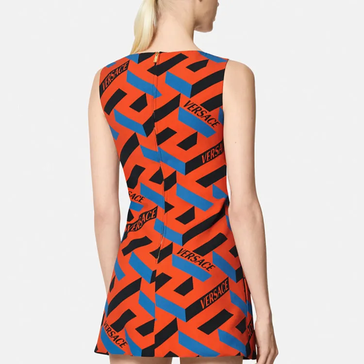 VERSACE VERSACE Dress Women's Red-3