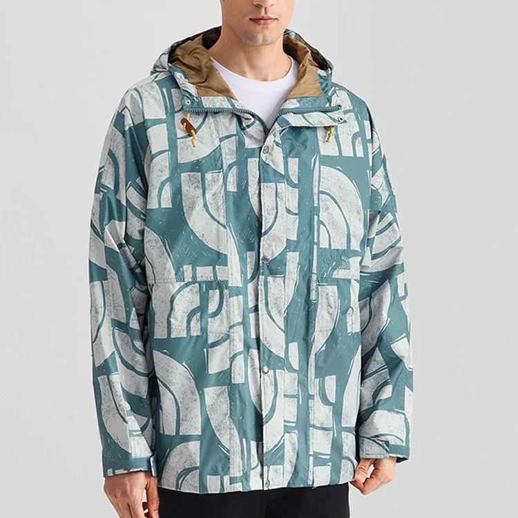 THE NORTH FACE Water Resistant Windproof Breathable Windbreaker Jacket Men's Blue-1