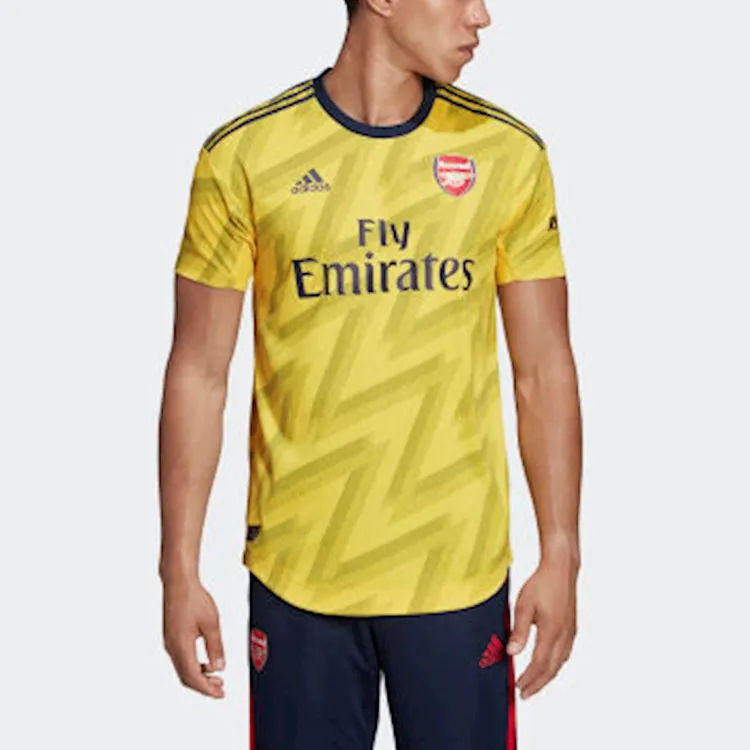Adidas Arsenal Soccer Jerseys Men Yellow-2