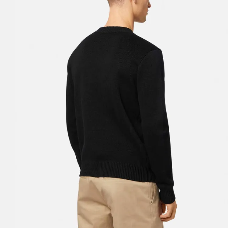 VERSACE Sweatshirts Men Black-2