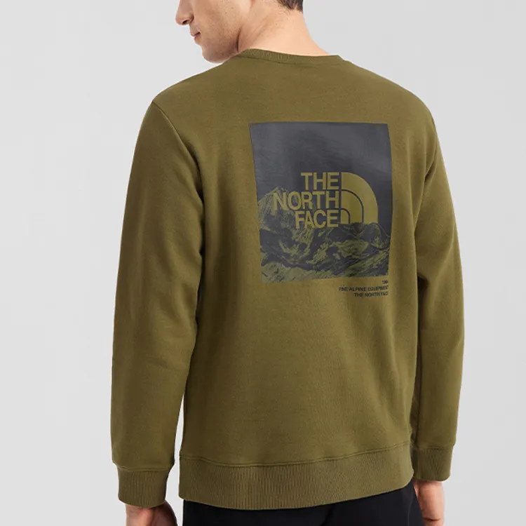 THE NORTH FACE Sweatshirts Unisex Olive Green-4