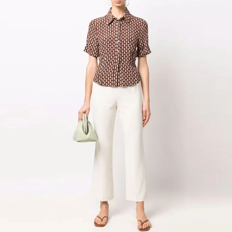 THEORY Casual Pants Women's White-1