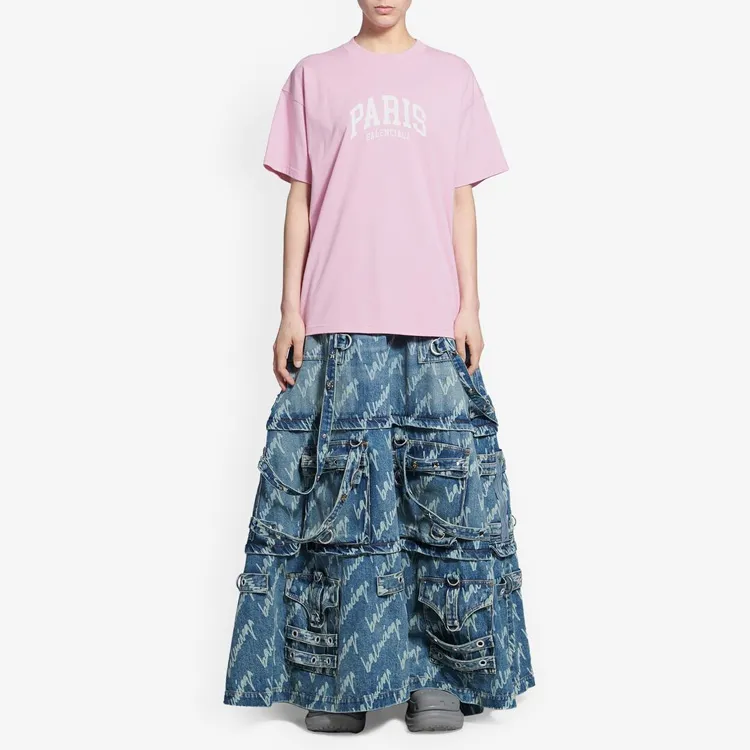 Balenciaga T Shirt Women's Pink-2