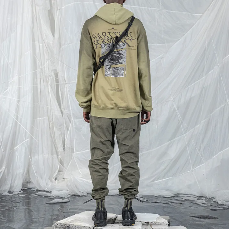 ISO.POETISM SS22 Jogger Casual Pants Men's Green-4