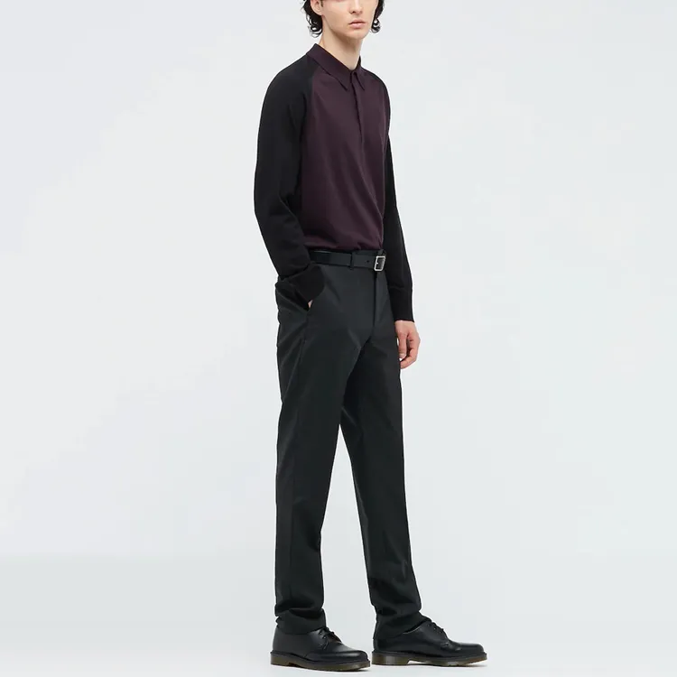 UNIQLO Casual Pants Men's Black-1