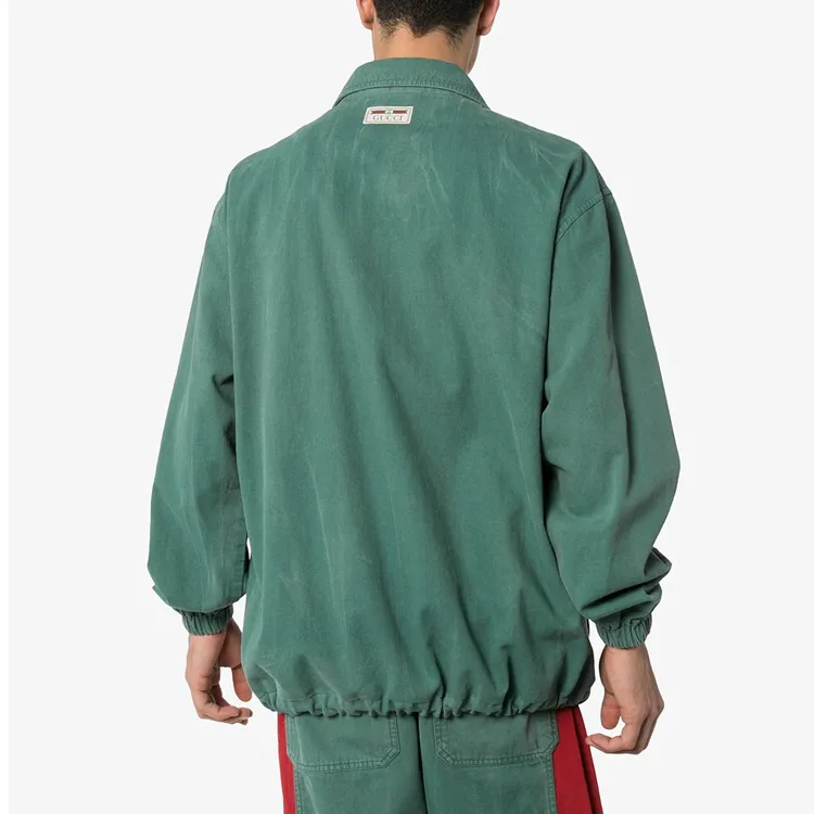 GUCCI Jackets Men Green-3