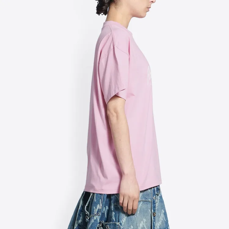 Balenciaga T Shirt Women's Pink-4