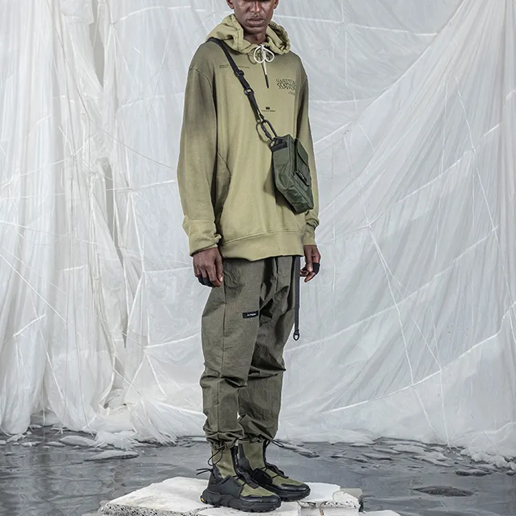 ISO.POETISM SS22 Jogger Casual Pants Men's Green-5