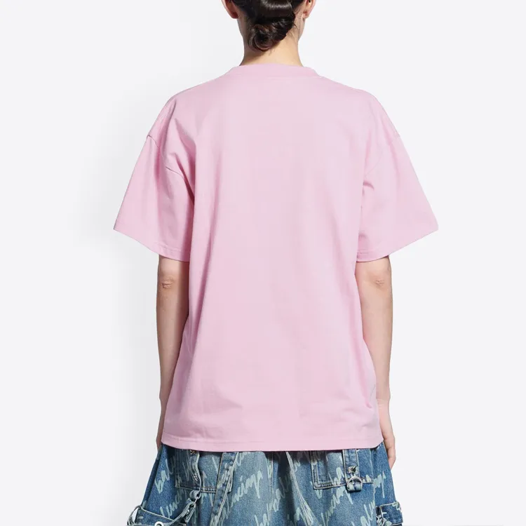 Balenciaga T Shirt Women's Pink-5