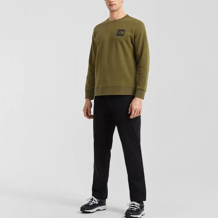 THE NORTH FACE Sweatshirts Unisex Olive Green-5