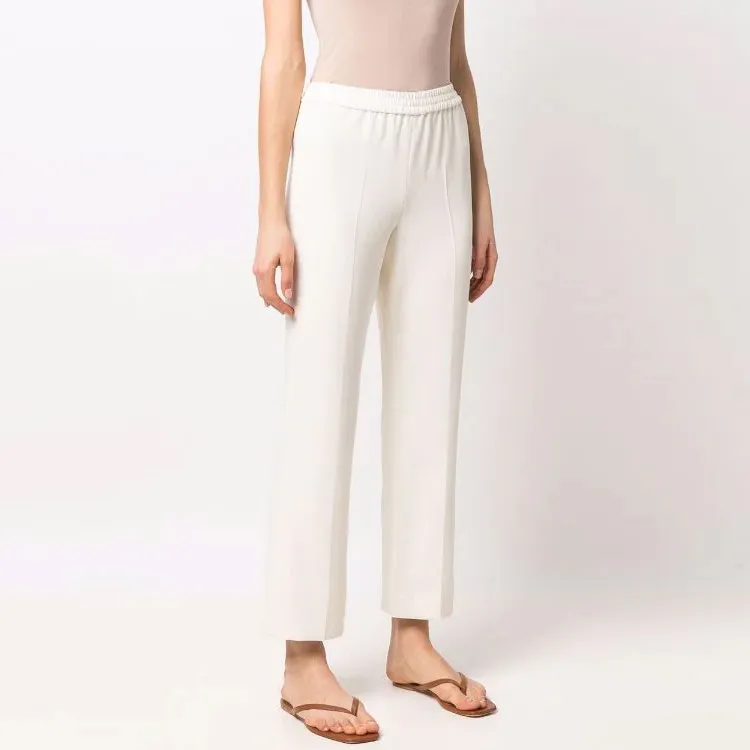THEORY Casual Pants Women's White-3