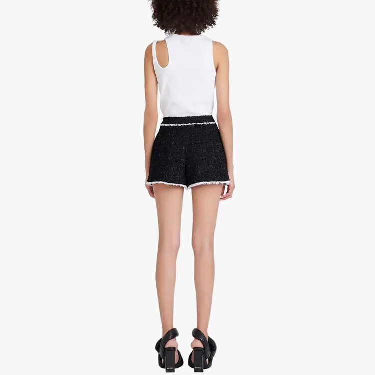 BALMAIN Casual Shorts Women's Black-5