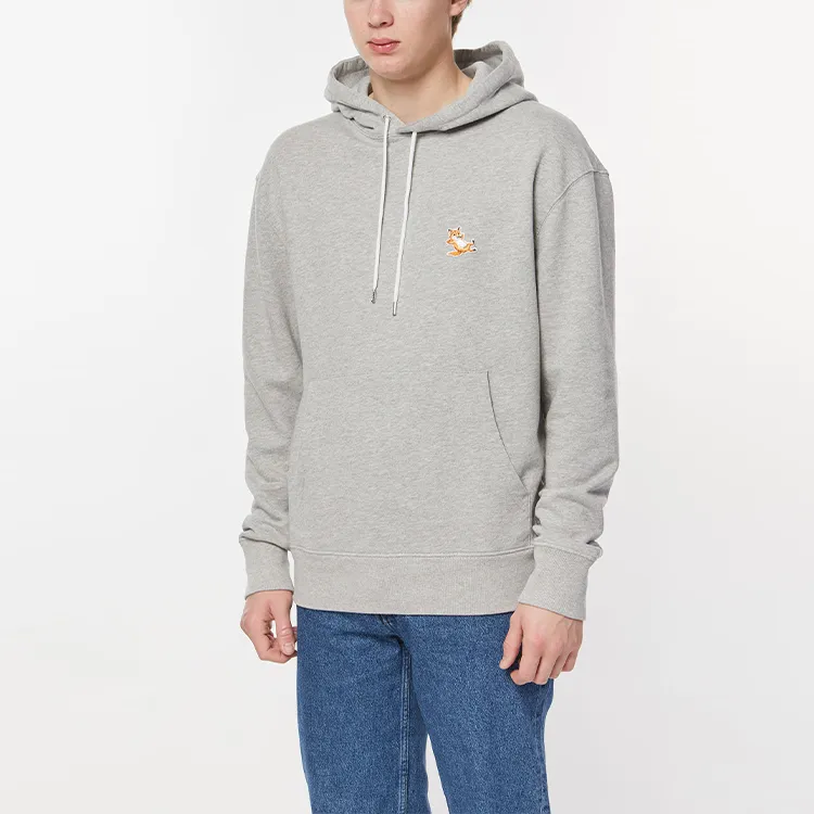 Maison Kitsune Chillax Fox Patch Classic Hoodie-4