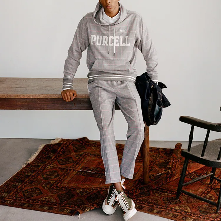 Converse Todd Snyder Collection Knitted Sports Pants Unisex Gray-2