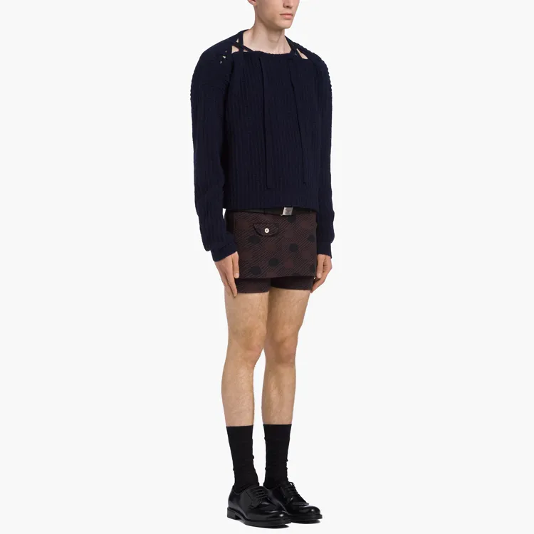 PRADA Sweaters Men Blue-3