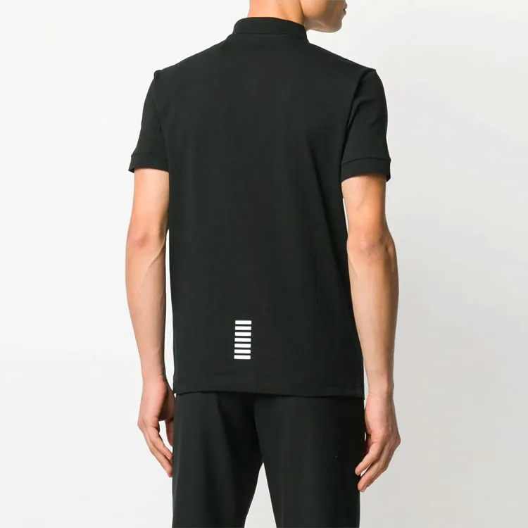 EMPORIO ARMANI EA7 Polo Shirt Men's Black-3