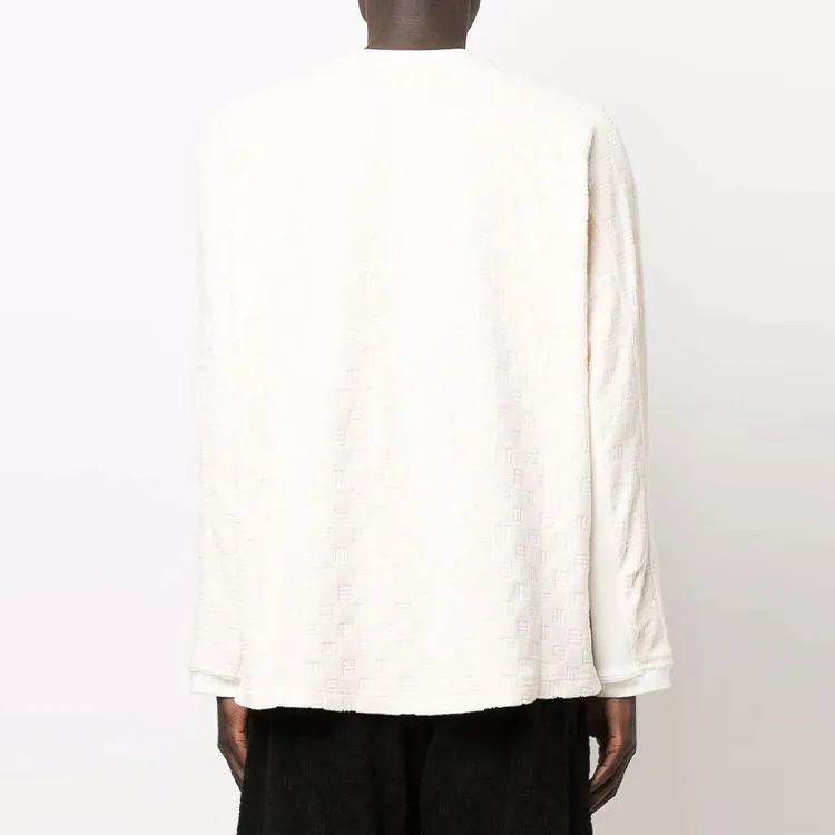 AMBUSH Monogram Towelling finish Sweatshirt-3