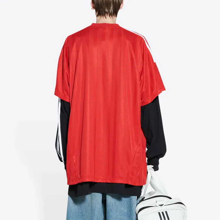 Balenciaga X Adidas Soccer T Shirt Oversized-3