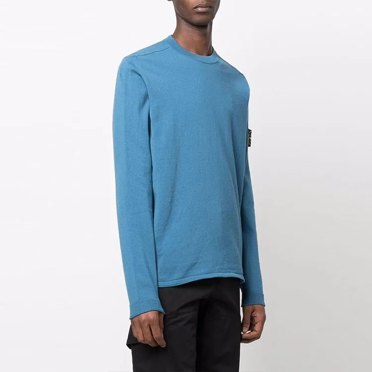 STONE ISLAND Sweatshirts Men Blue-3