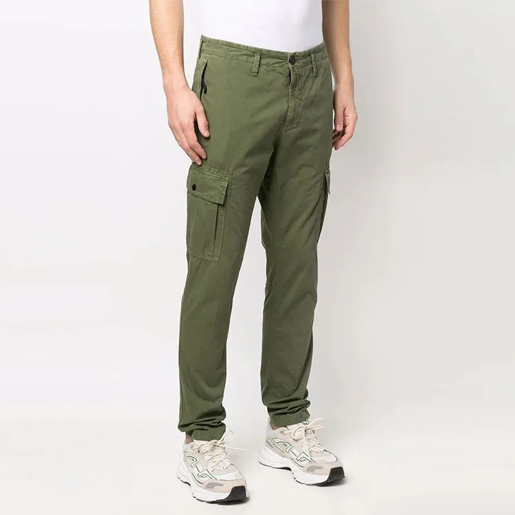 STONE ISLAND Cargo Pants Men Army Green-2