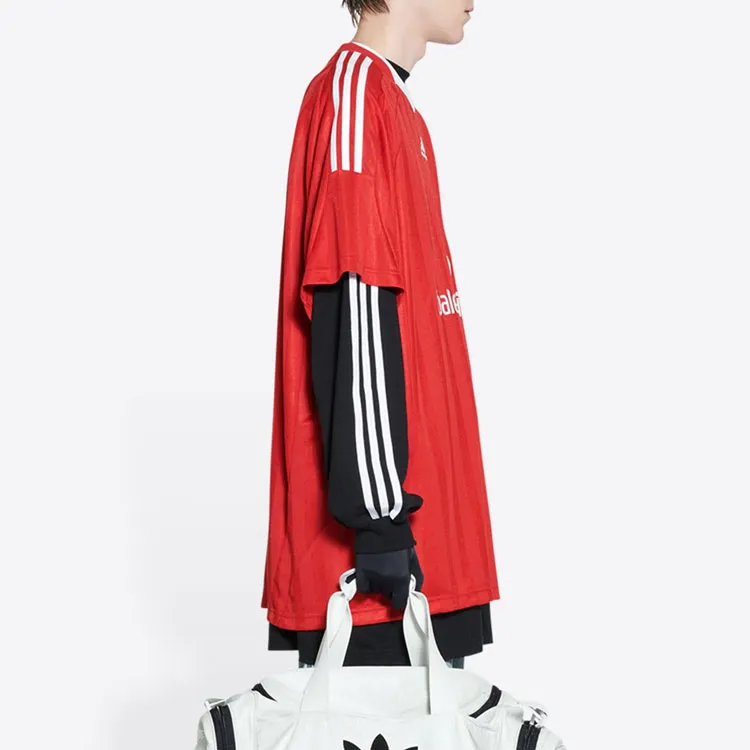 Balenciaga X Adidas Soccer T Shirt Oversized-4