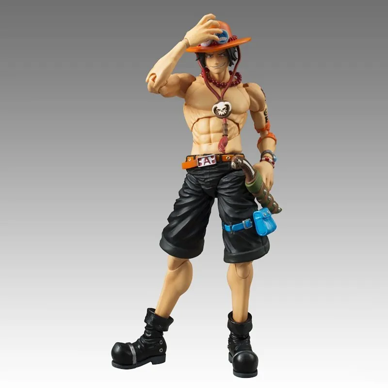 MegaHouse Portgas D. Ace Vah One Piece 15cm Reissued Version Action Figures-4