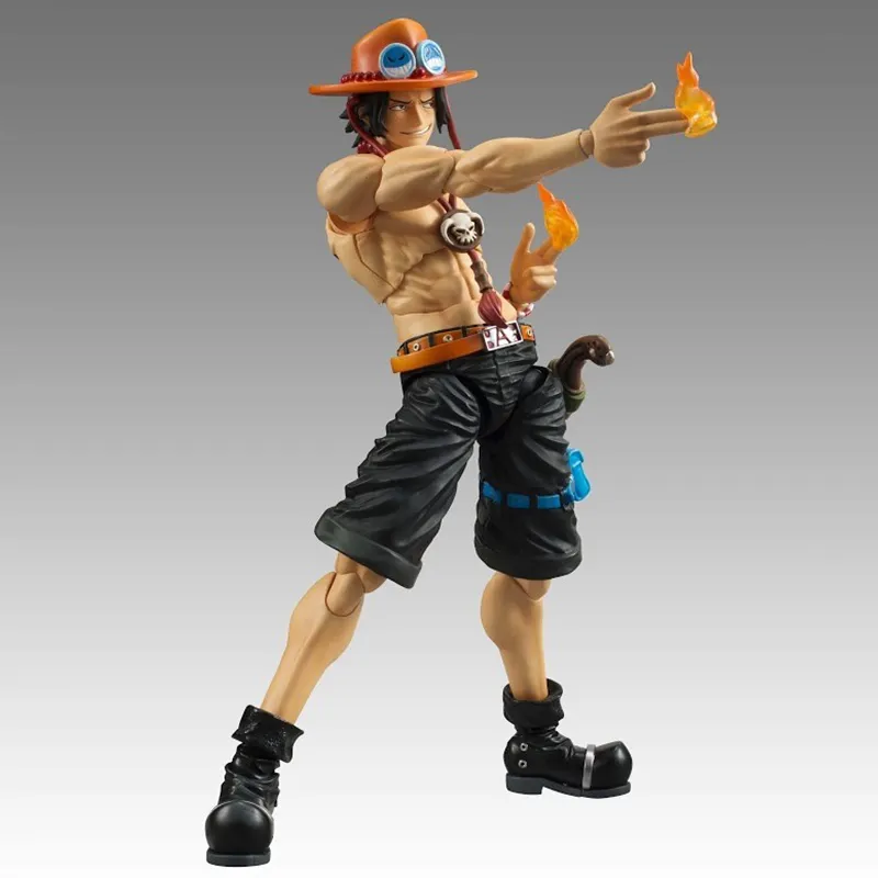 MegaHouse Portgas D. Ace Vah One Piece 15cm Reissued Version Action Figures-6