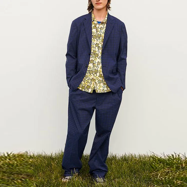 UNIQLO X Marni Oversized Open Collar Shirt-1