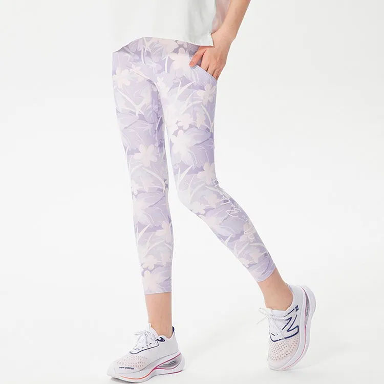 New Balance Sports Pants Women's Violet-4