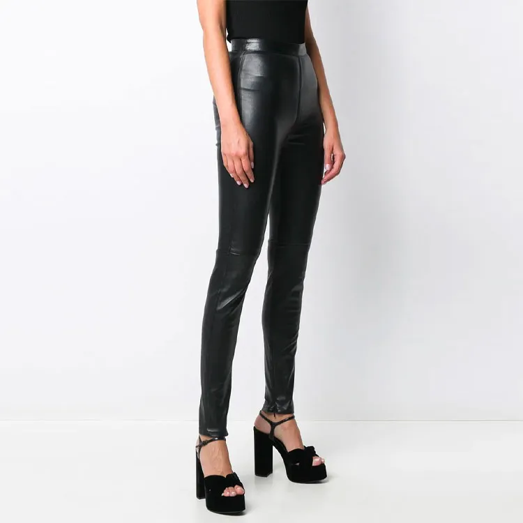 SAINT LAURENT Leggings Women's Black-2