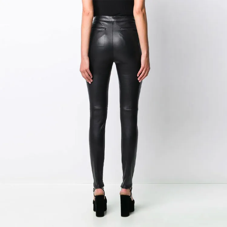 SAINT LAURENT Leggings Women's Black-3