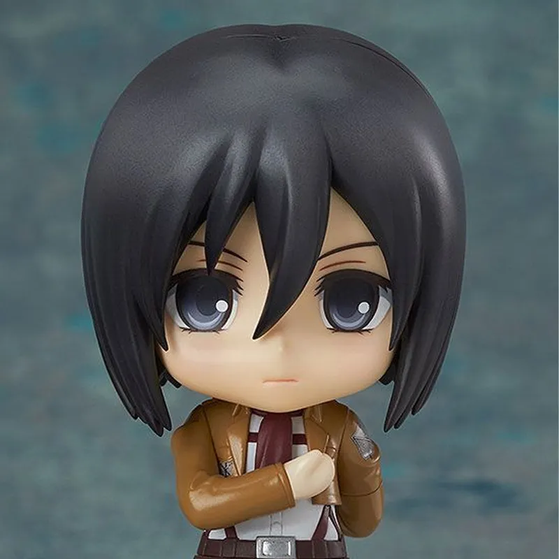 GSC Attack On Titan, Mikasa Ackerman, With Base Chibi Figures 10cm-1