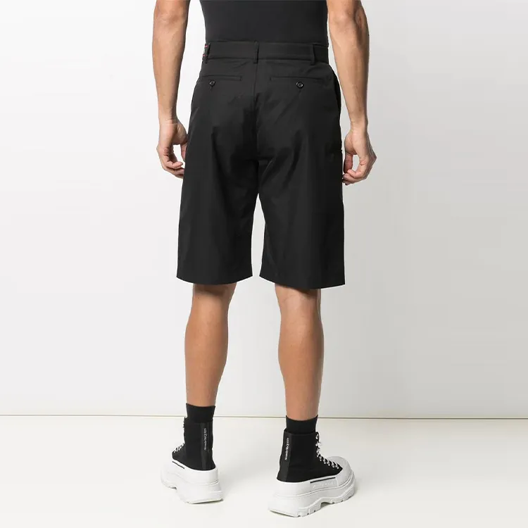 Alexander McQueen Casual Shorts Men Black-2