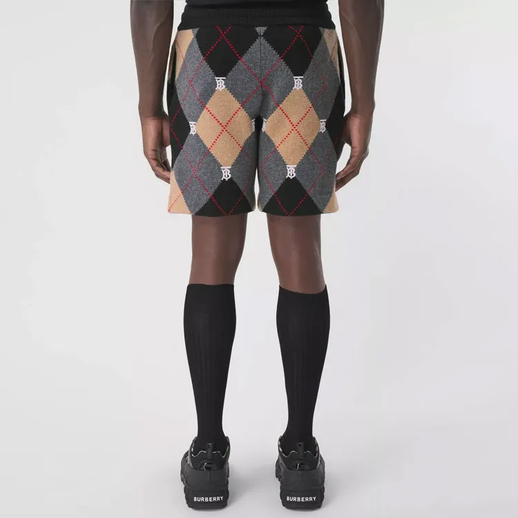 Burberry Casual Shorts Men's Camel-4