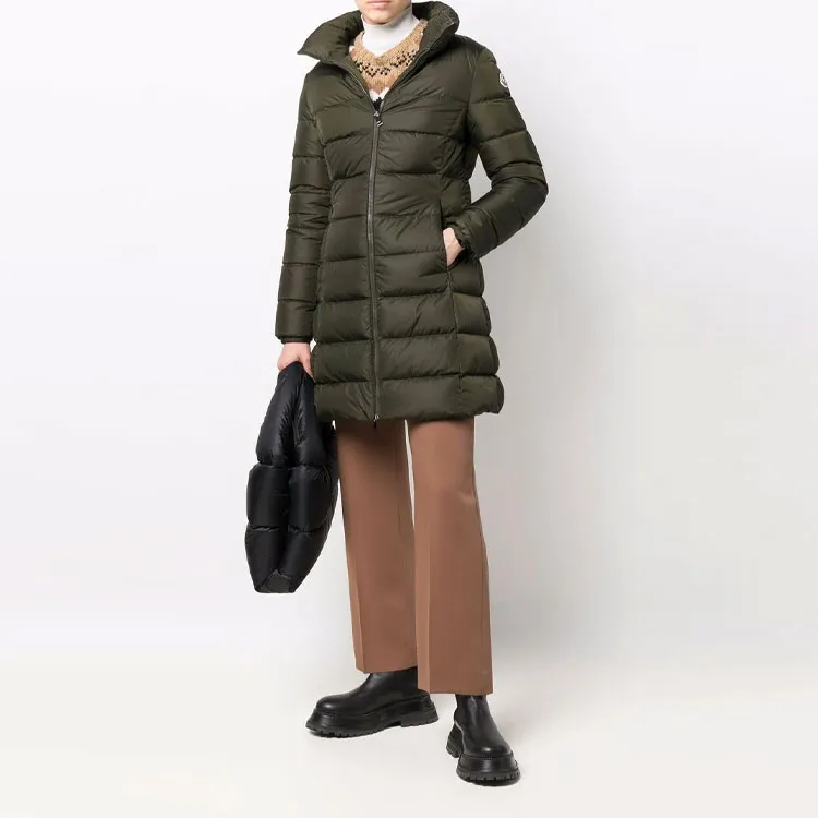 Moncler Gie Series Down Jackets Women's Olive Green-1