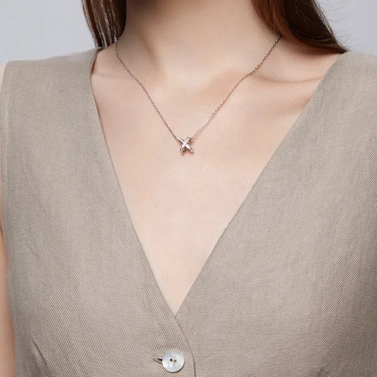 Chaumet LIENS Rose Gold Necklaces Women's-5