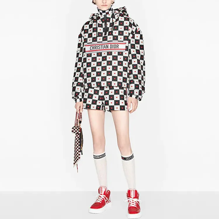DIOR FW21 Jackets & Coats Women's Black White Red-2