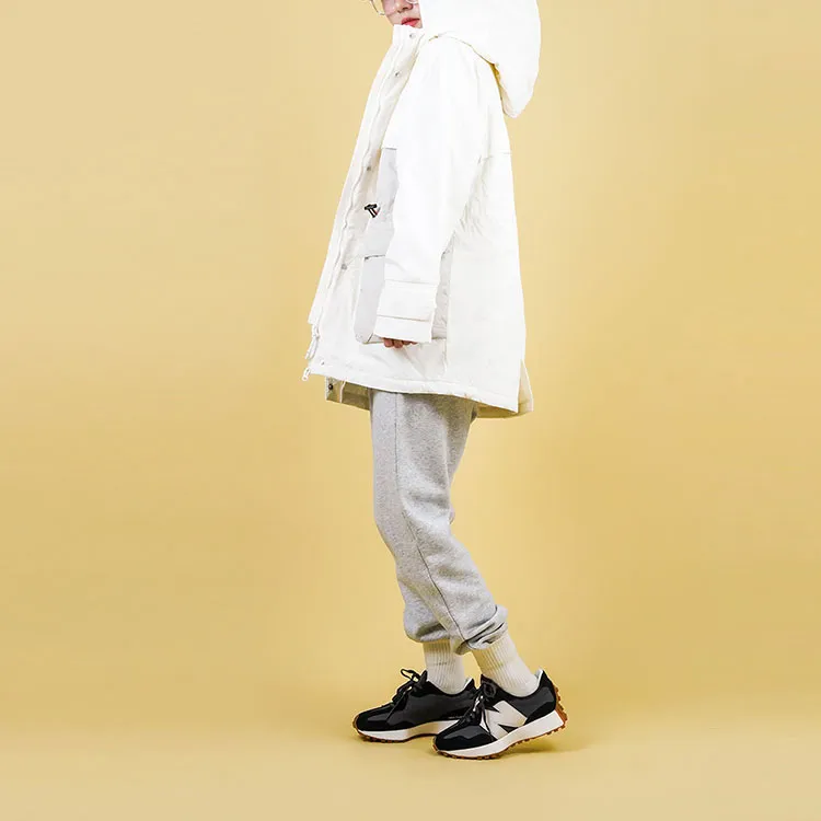 New Balance Puffer Jackets Women's White-4