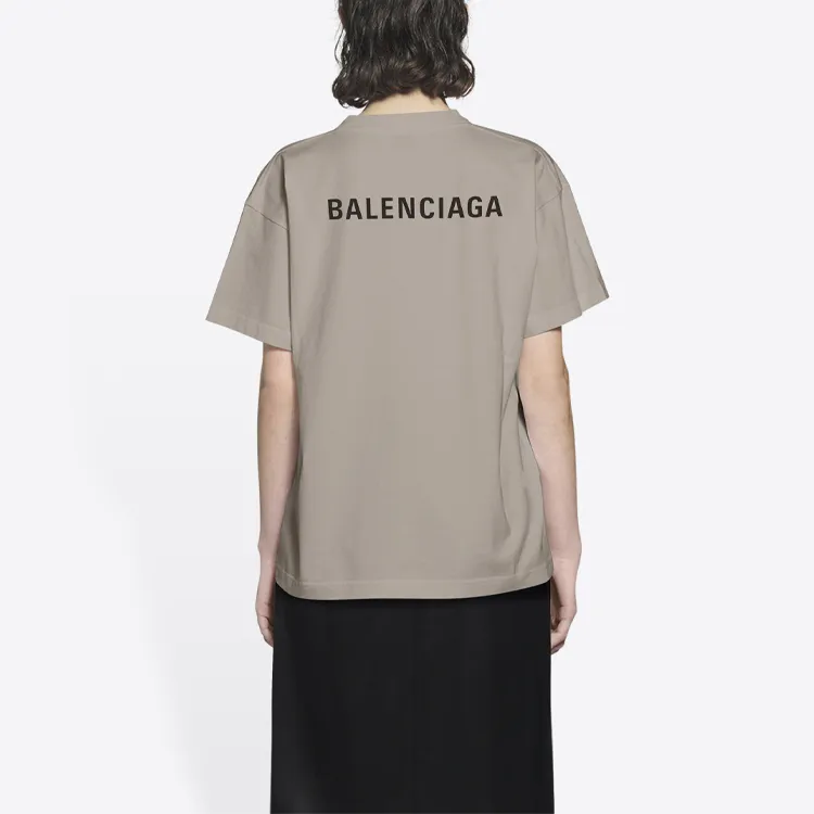 Balenciaga T Shirt Women's Gray-4